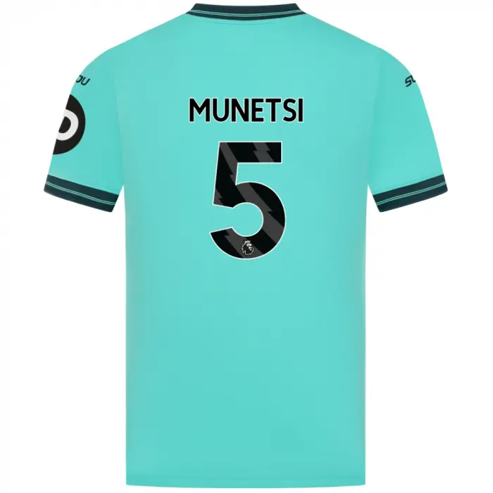 Wolverhampton Wanderers Store | Shop Official 2025-26 Wolves Pro Away Shirt – Adult MUNETSI 5 Wolves Gear
